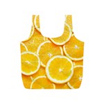 Oranges, Orange, Fruits Full Print Recycle Bag (S)