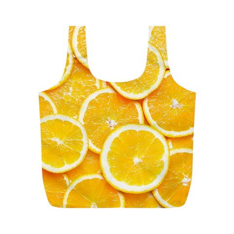 Oranges, Orange, Fruits Full Print Recycle Bag (M) from ArtsNow.com Front