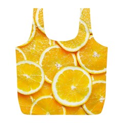 Oranges, Orange, Fruits Full Print Recycle Bag (L) from ArtsNow.com Front