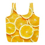 Oranges, Orange, Fruits Full Print Recycle Bag (L)