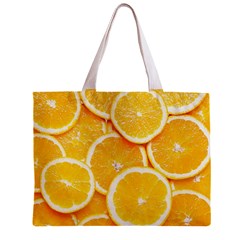 Oranges, Orange, Fruits Zipper Mini Tote Bag from ArtsNow.com Front