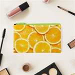 Oranges, Orange, Fruits Cosmetic Bag (XS)