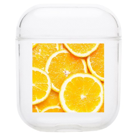 Oranges, Orange, Fruits Soft TPU AirPods 1/2 Case from ArtsNow.com Front