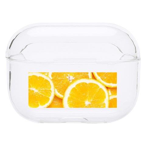 Oranges, Orange, Fruits Hard PC AirPods Pro Case from ArtsNow.com Front