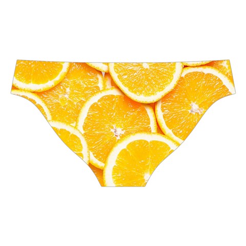 Oranges, Orange, Fruits Cross Back Hipster Bikini Set from ArtsNow.com Back Under