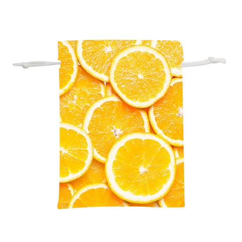 Oranges, Orange, Fruits Lightweight Drawstring Pouch (S) from ArtsNow.com Front