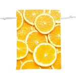 Oranges, Orange, Fruits Lightweight Drawstring Pouch (XL)