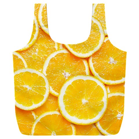 Oranges, Orange, Fruits Full Print Recycle Bag (XXL) from ArtsNow.com Front