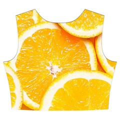 Oranges, Orange, Fruits Women s Crop Top Pleated Skater Rave Skirt from ArtsNow.com Back