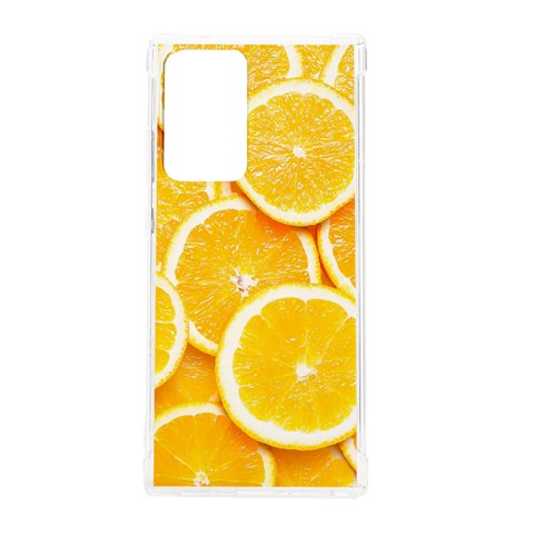 Oranges, Orange, Fruits Samsung Galaxy Note 20 Ultra TPU UV Case from ArtsNow.com Front