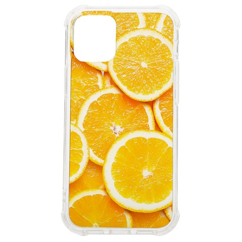 Oranges, Orange, Fruits iPhone 12 mini TPU UV Print Case	 from ArtsNow.com Front