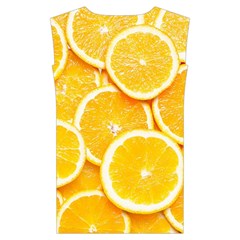 Oranges, Orange, Fruits Kids  Stylish Hooded Puffer Vest from ArtsNow.com Back