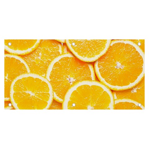 Oranges, Orange, Fruits Banner and Sign 6  x 3  from ArtsNow.com Front