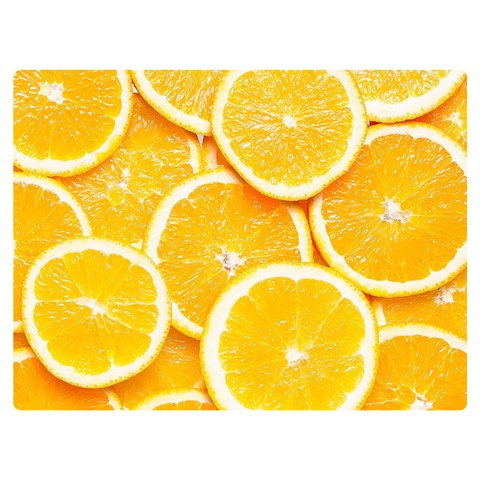 Oranges, Orange, Fruits Two Sides Premium Plush Fleece Blanket (Baby Size) from ArtsNow.com 40 x30  Blanket Front