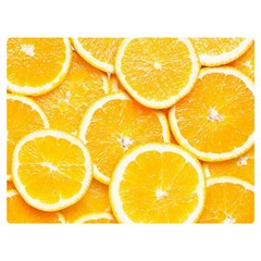 Oranges, Orange, Fruits Two Sides Premium Plush Fleece Blanket (Baby Size) from ArtsNow.com 40 x30  Blanket Front