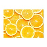 Oranges, Orange, Fruits Crystal Sticker (A4)