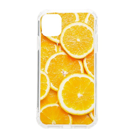 Oranges, Orange, Fruits iPhone 11 TPU UV Print Case from ArtsNow.com Front