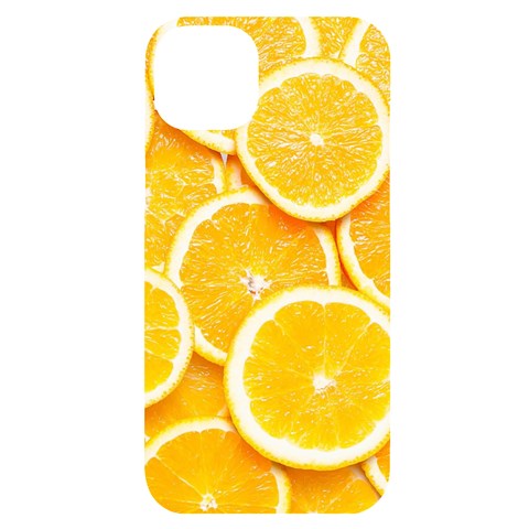 Oranges, Orange, Fruits iPhone 14 Plus Black UV Print Case from ArtsNow.com Front