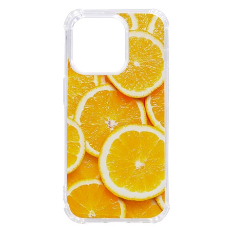 Oranges, Orange, Fruits iPhone 14 Pro TPU UV Print Case from ArtsNow.com Front