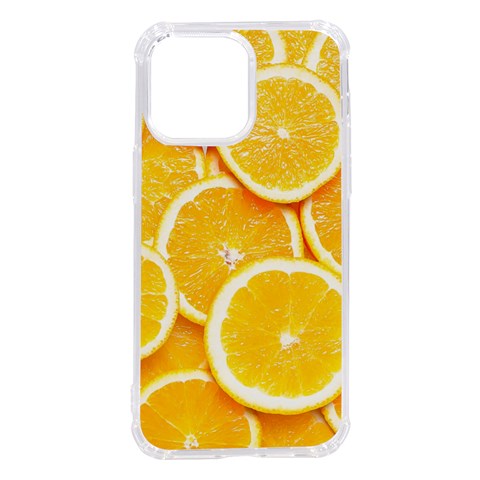 Oranges, Orange, Fruits iPhone 14 Pro Max TPU UV Print Case from ArtsNow.com Front