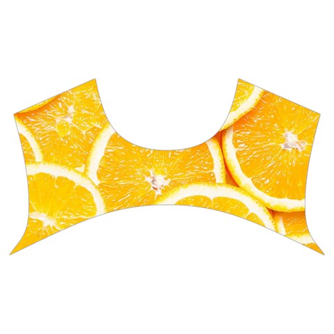 Oranges, Orange, Fruits Women s Cut Out Long Sleeve T Front Top