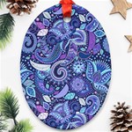 Patterns, Doodles, Pattern, Colorful Ornament (Oval)