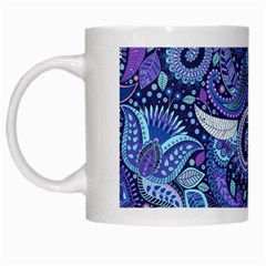 Patterns, Doodles, Pattern, Colorful White Mug from ArtsNow.com Left