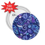 Patterns, Doodles, Pattern, Colorful 2.25  Buttons (100 pack) 