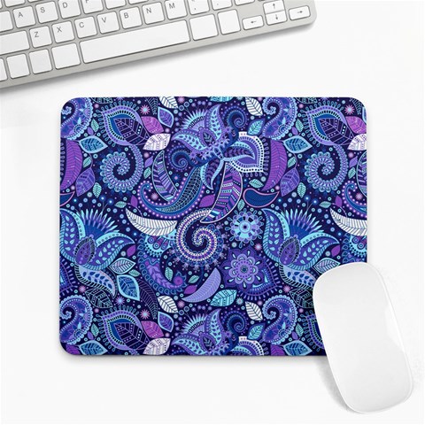 Patterns, Doodles, Pattern, Colorful Large Mousepad from ArtsNow.com Front