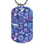 Patterns, Doodles, Pattern, Colorful Dog Tag (One Side)