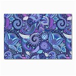 Patterns, Doodles, Pattern, Colorful Postcard 4 x 6  (Pkg of 10)