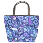 Patterns, Doodles, Pattern, Colorful Bucket Bag