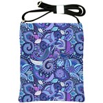 Patterns, Doodles, Pattern, Colorful Shoulder Sling Bag