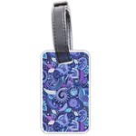 Patterns, Doodles, Pattern, Colorful Luggage Tag (one side)