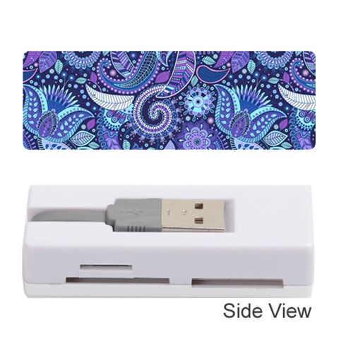 Patterns, Doodles, Pattern, Colorful Memory Card Reader (Stick) from ArtsNow.com Front