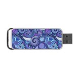 Patterns, Doodles, Pattern, Colorful Portable USB Flash (One Side)