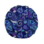 Patterns, Doodles, Pattern, Colorful Standard 15  Premium Round Cushions