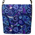 Patterns, Doodles, Pattern, Colorful Flap Closure Messenger Bag (S)