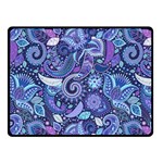 Patterns, Doodles, Pattern, Colorful Two Sides Fleece Blanket (Small)