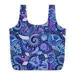 Patterns, Doodles, Pattern, Colorful Full Print Recycle Bag (L)