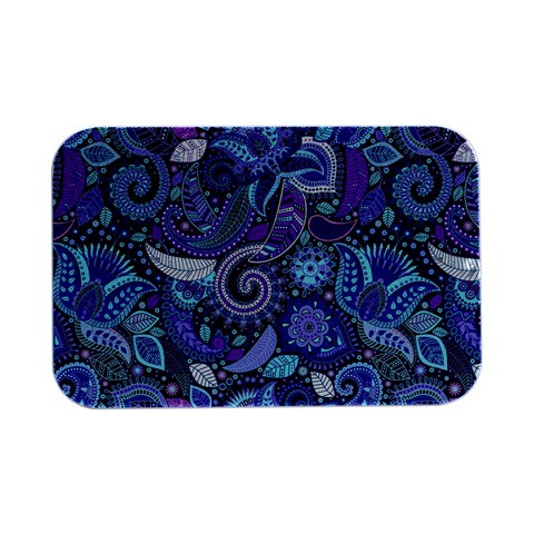 Patterns, Doodles, Pattern, Colorful Open Lid Metal Box (Silver)   from ArtsNow.com Front