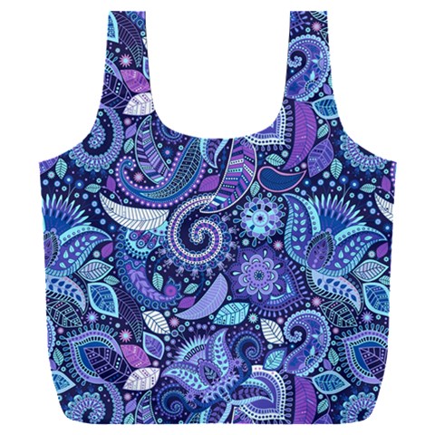 Patterns, Doodles, Pattern, Colorful Full Print Recycle Bag (XXXL) from ArtsNow.com Back