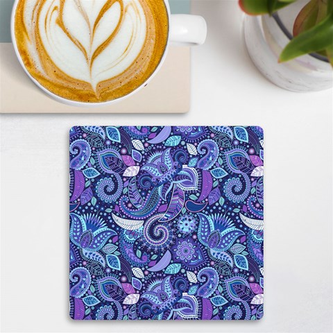 Patterns, Doodles, Pattern, Colorful UV Print Square Tile Coaster  from ArtsNow.com Front