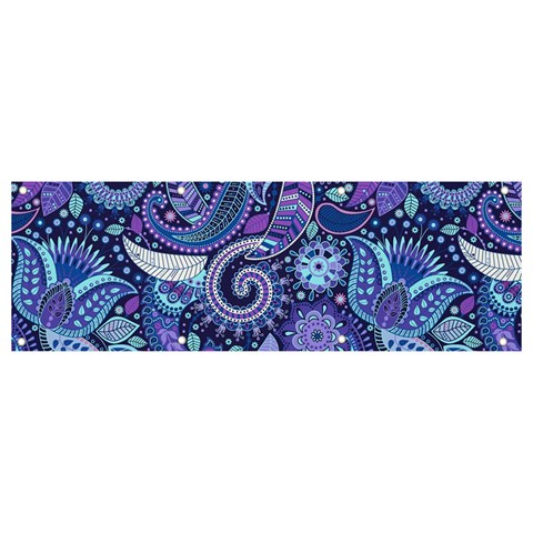 Patterns, Doodles, Pattern, Colorful Banner and Sign 9  x 3  from ArtsNow.com Front