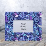 Patterns, Doodles, Pattern, Colorful White Tabletop Photo Frame 4 x6 