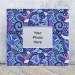 Patterns, Doodles, Pattern, Colorful White Wall Photo Frame 5  x 7 