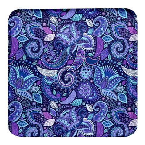 Patterns, Doodles, Pattern, Colorful Square Glass Fridge Magnet (4 pack) from ArtsNow.com Front