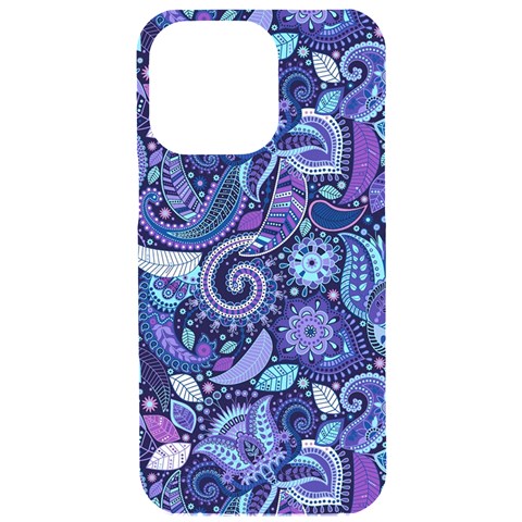 Patterns, Doodles, Pattern, Colorful iPhone 15 Pro Max Black UV Print PC Hardshell Case from ArtsNow.com Front