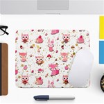 Pink Woodland Animals, Koteto Small Mousepad