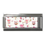 Pink Woodland Animals, Koteto Superlink Italian Charm (9mm)